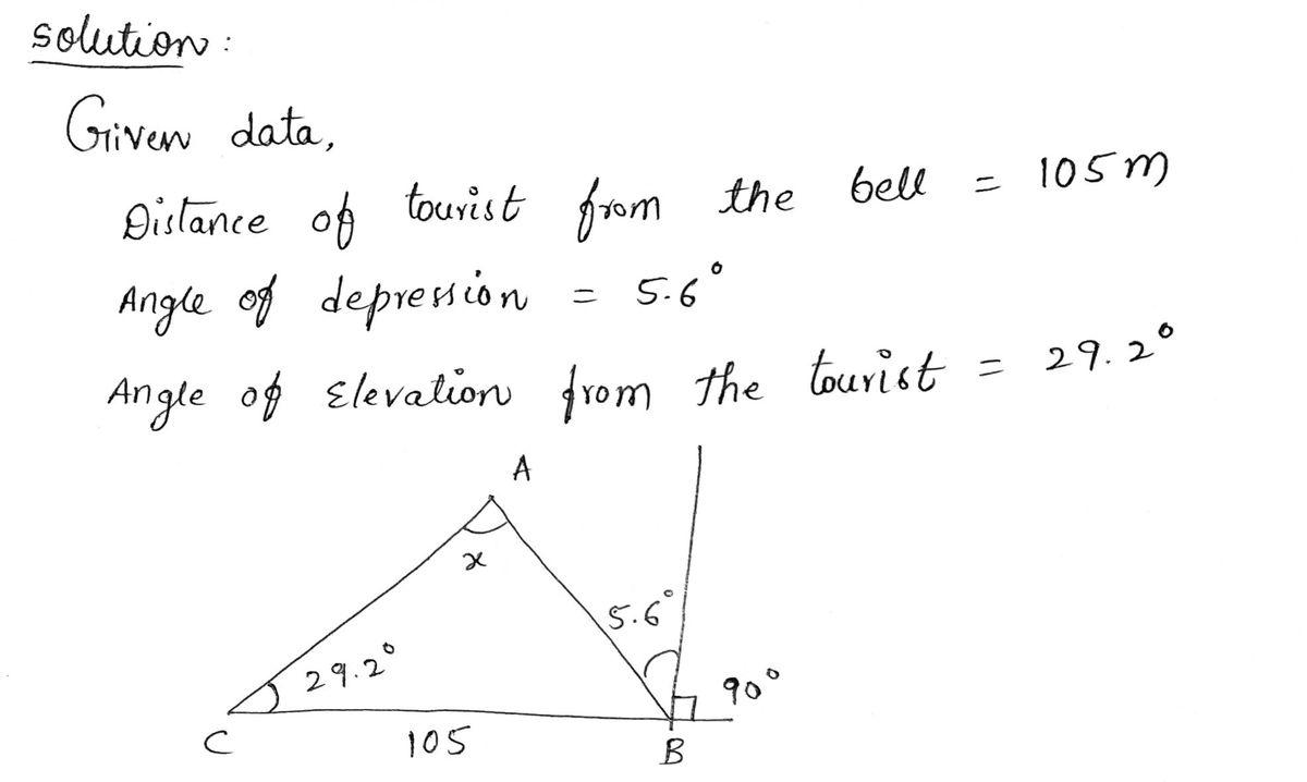 Trigonometry homework question answer, step 1, image 1