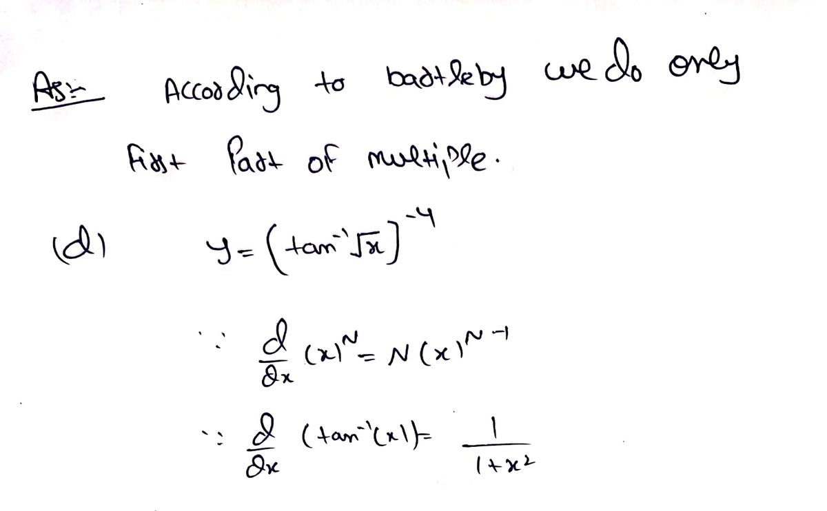 Calculus homework question answer, step 1, image 1