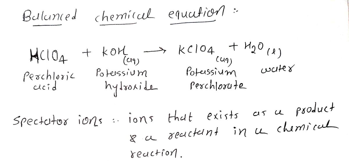 Chemistry homework question answer, step 1, image 1