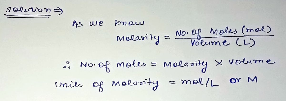 Chemistry homework question answer, step 1, image 1