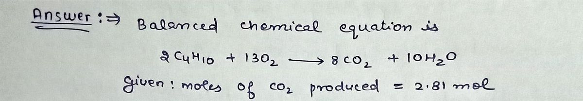 Chemistry homework question answer, step 1, image 1