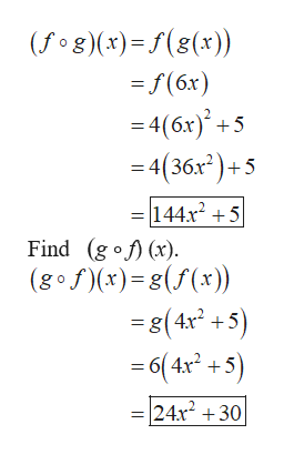 Answered Consider The Following Functions F X Bartleby