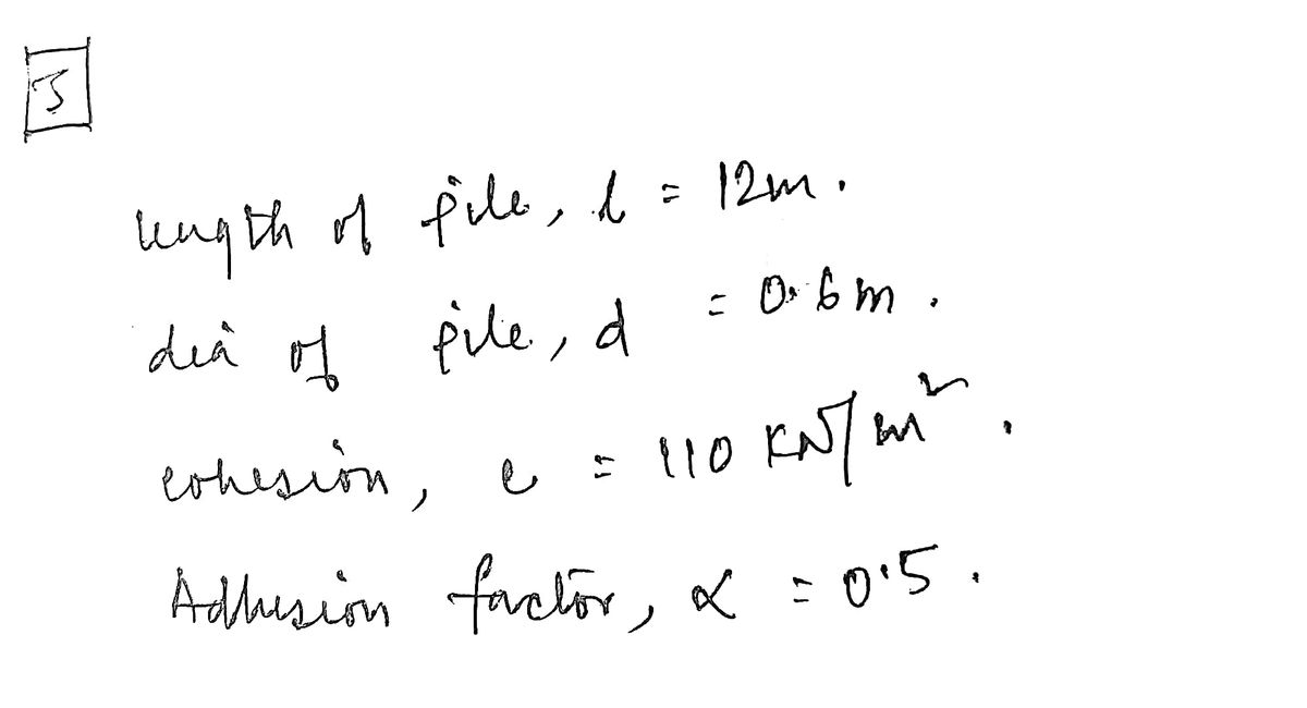 Civil Engineering homework question answer, step 1, image 1