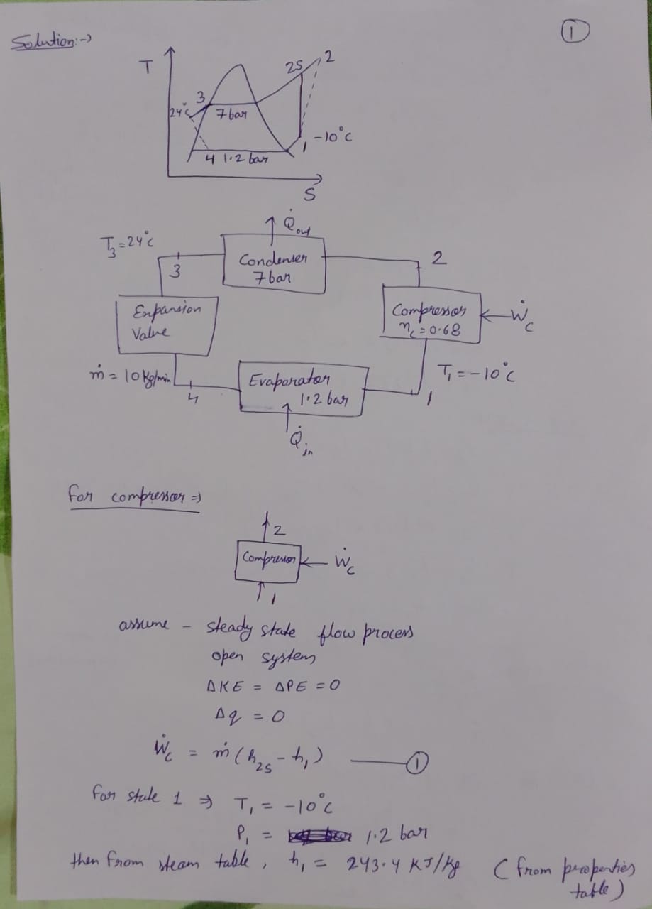 Mechanical Engineering homework question answer, step 1, image 1