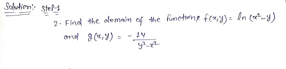 Calculus homework question answer, step 1, image 1