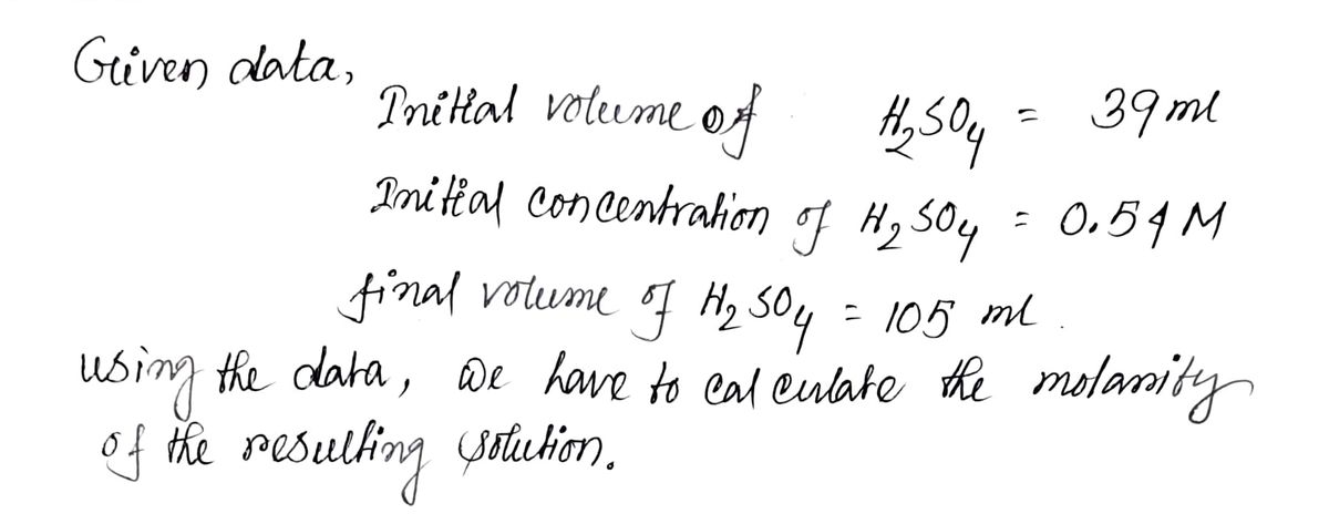 Chemistry homework question answer, step 1, image 1