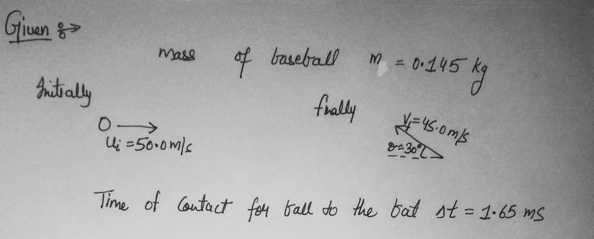 Physics homework question answer, step 1, image 1