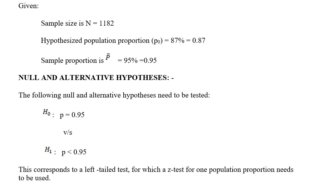 Statistics homework question answer, step 1, image 1