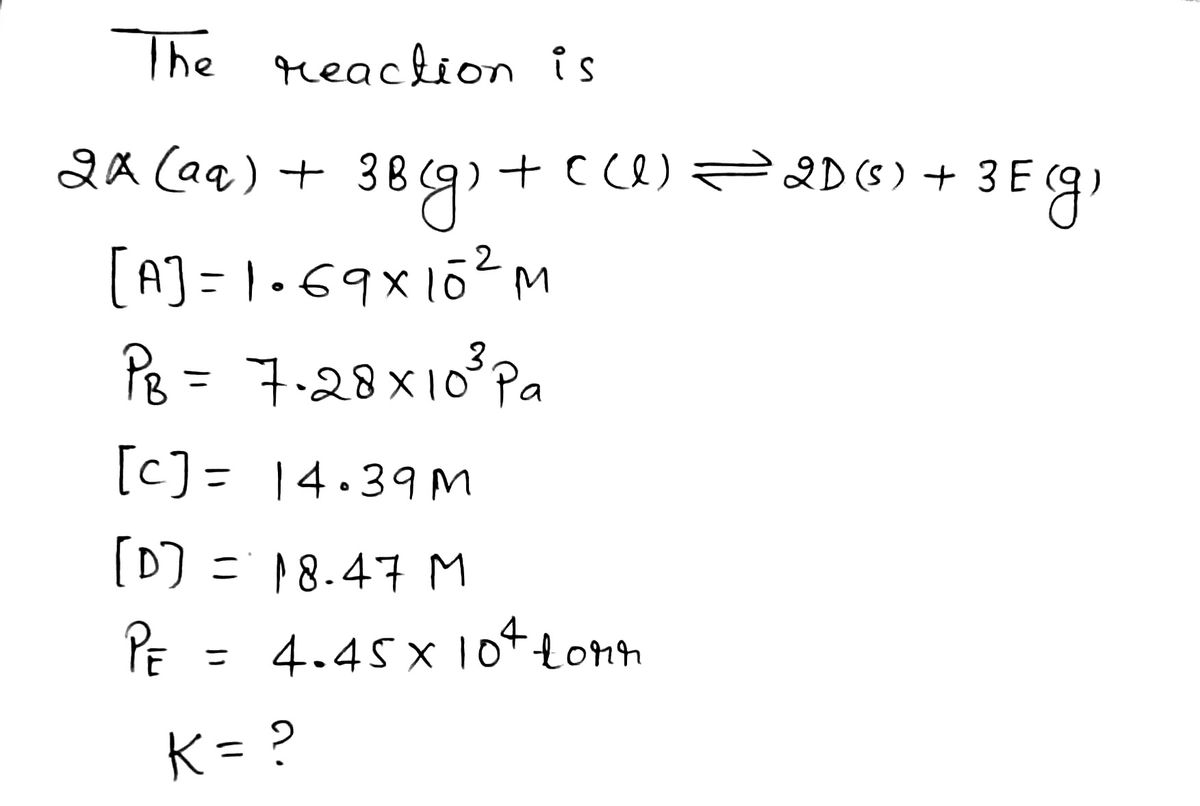 Chemistry homework question answer, step 1, image 1