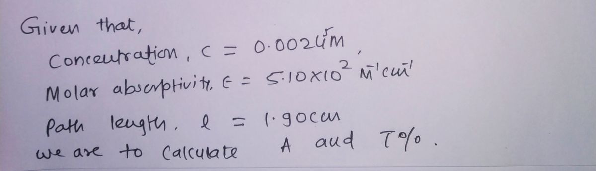 Chemistry homework question answer, step 1, image 1