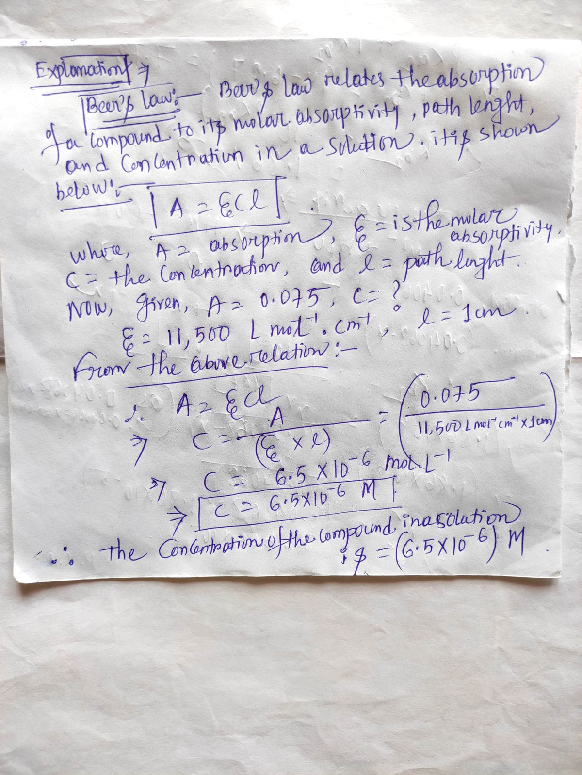 Chemistry homework question answer, step 1, image 1