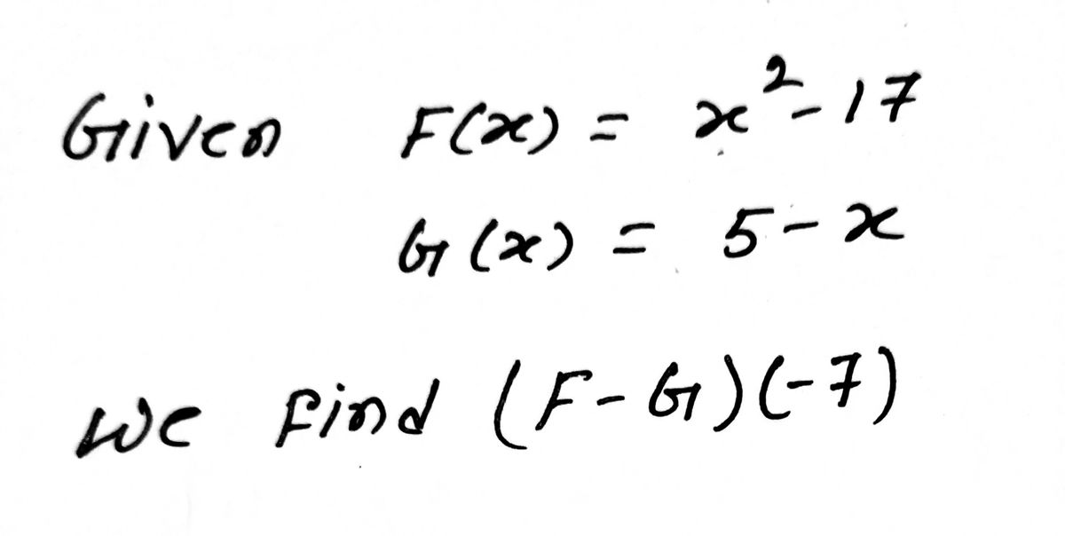 Algebra homework question answer, step 1, image 1