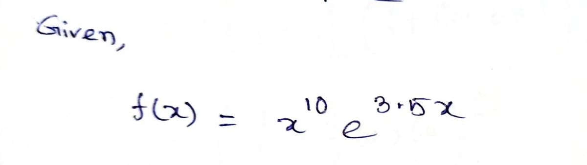 Calculus homework question answer, step 1, image 1