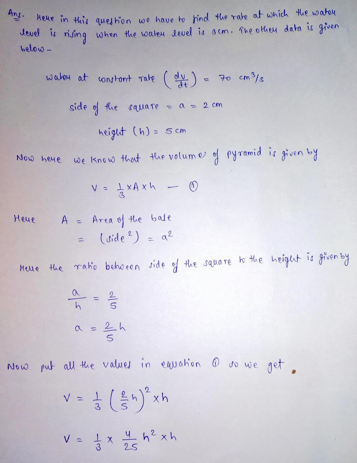 Advanced Math homework question answer, step 1, image 1