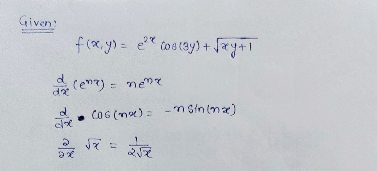 Calculus homework question answer, step 1, image 1