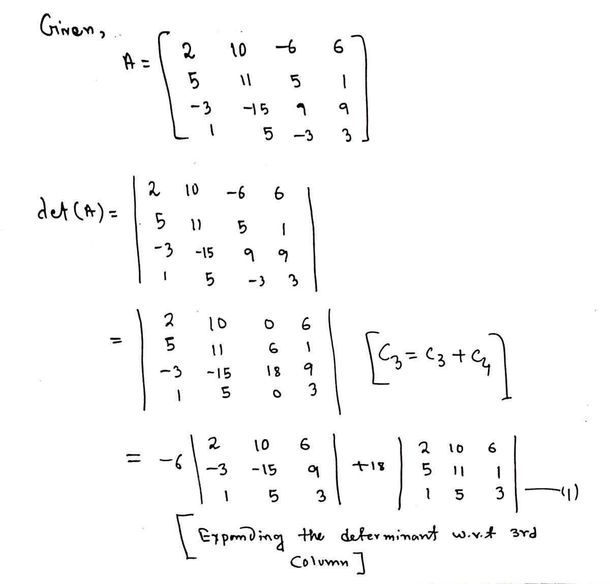 Advanced Math homework question answer, step 1, image 1