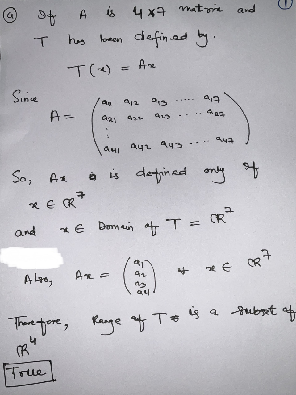 Advanced Math homework question answer, step 1, image 1