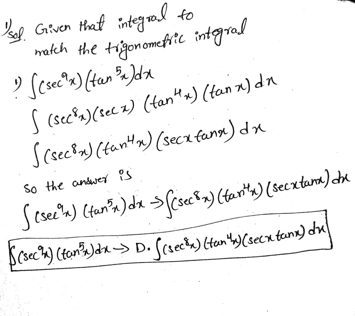 Calculus homework question answer, step 1, image 1