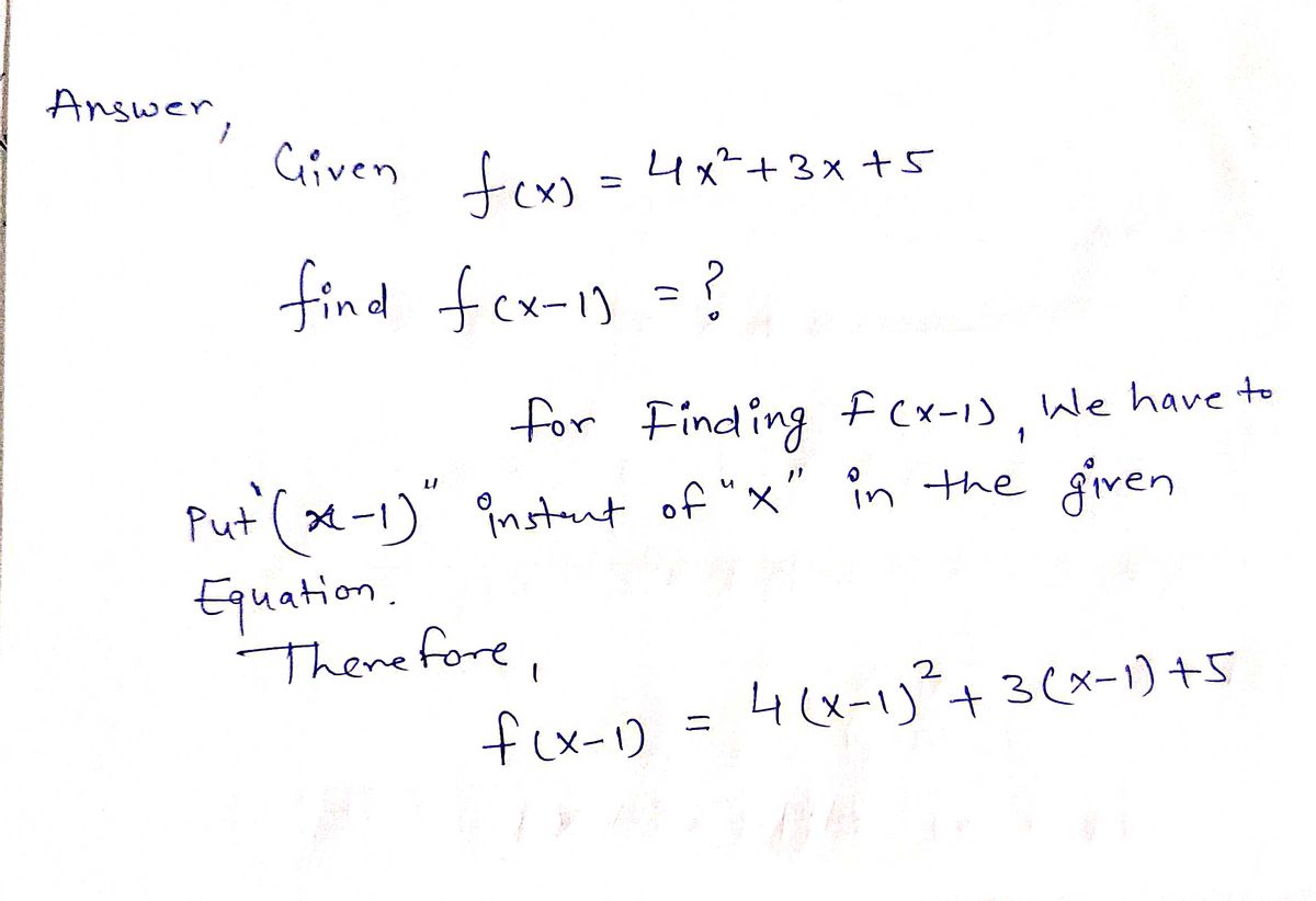 Algebra homework question answer, step 1, image 1