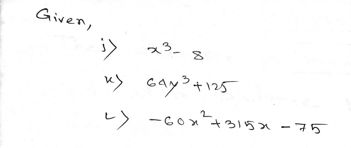 Algebra homework question answer, step 1, image 1