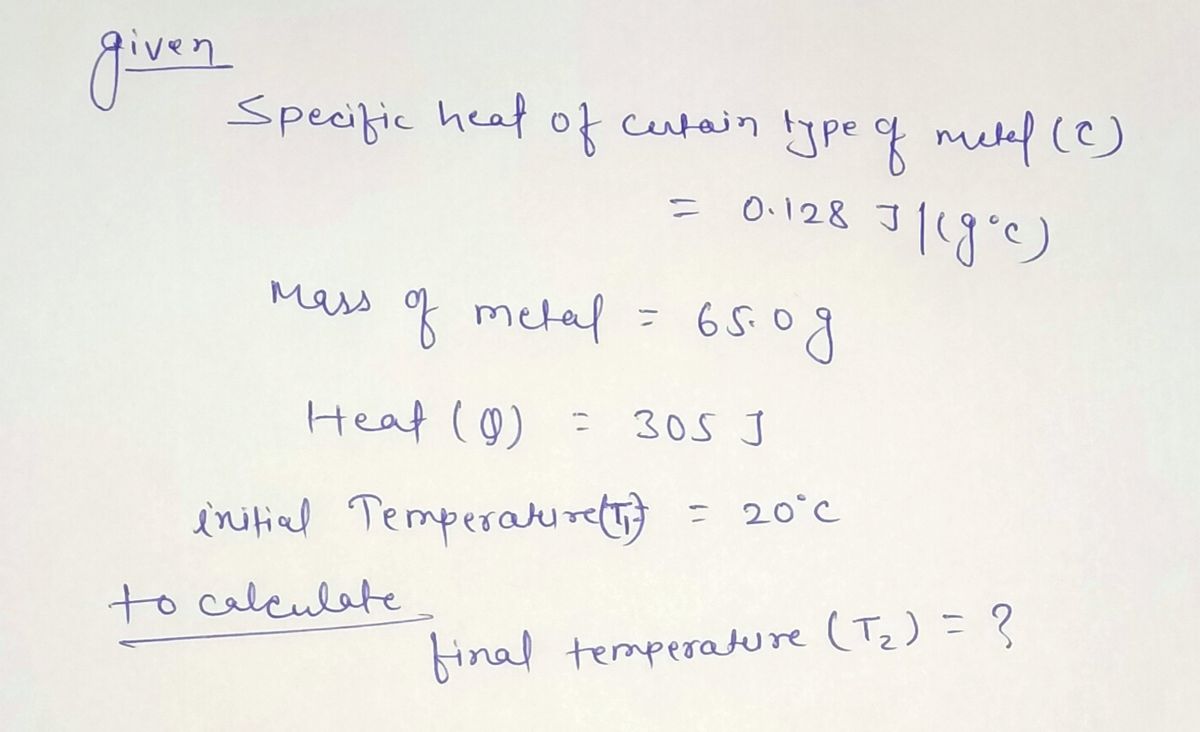 Chemistry homework question answer, step 1, image 1