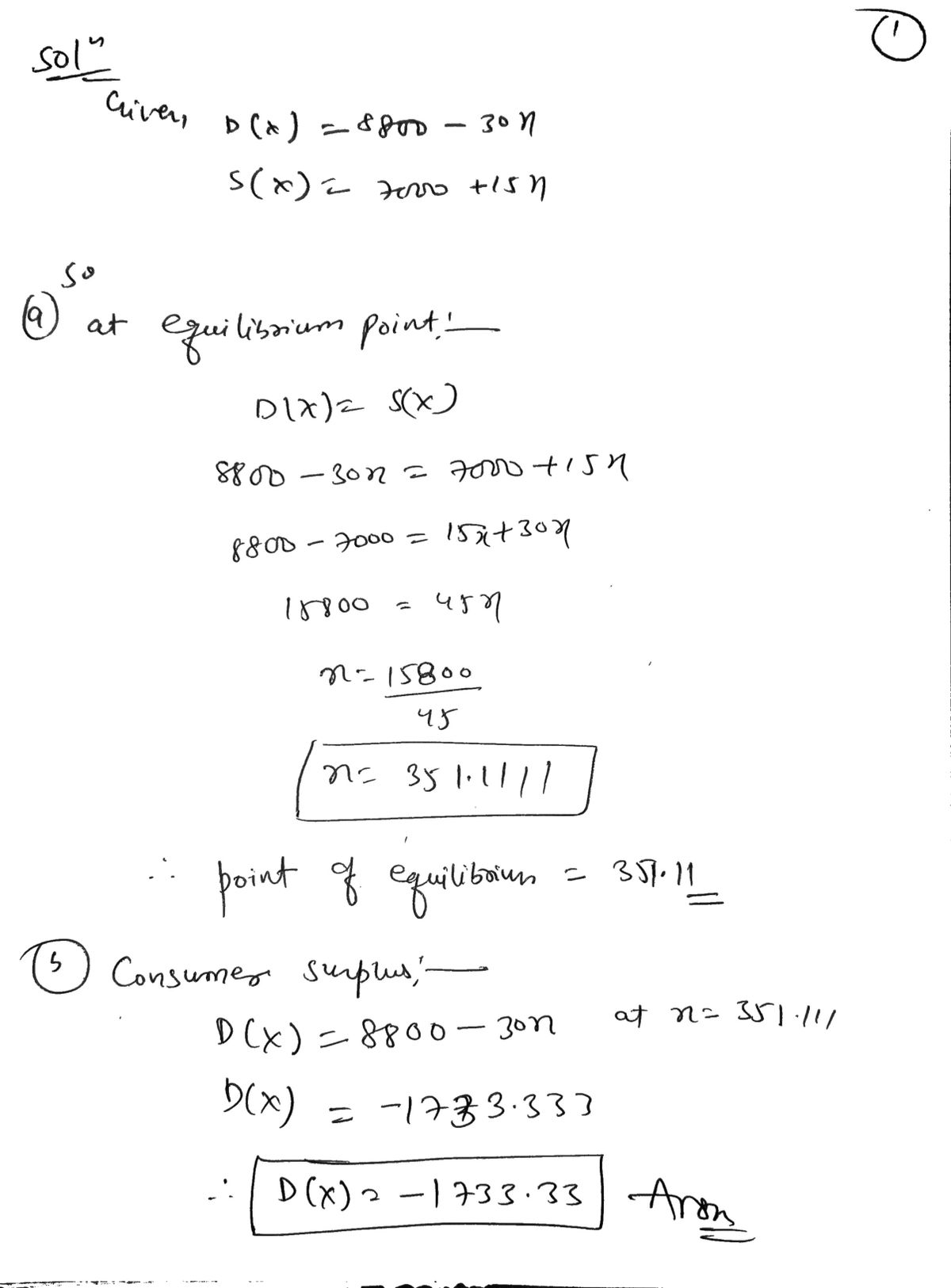 Calculus homework question answer, step 1, image 1