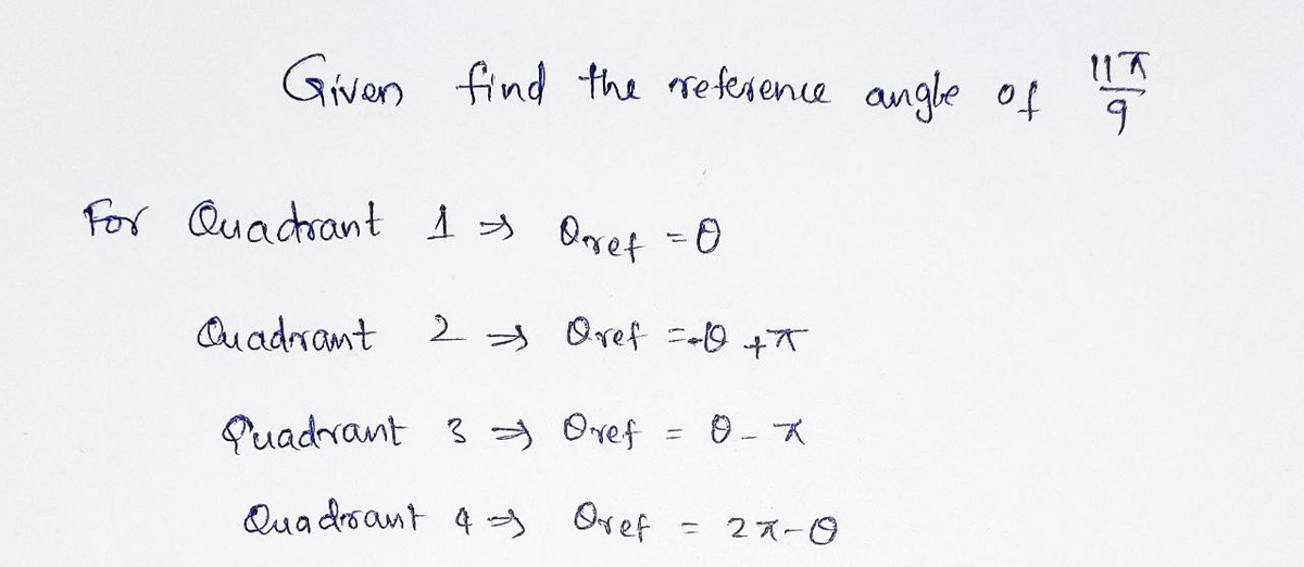 Trigonometry homework question answer, step 1, image 1