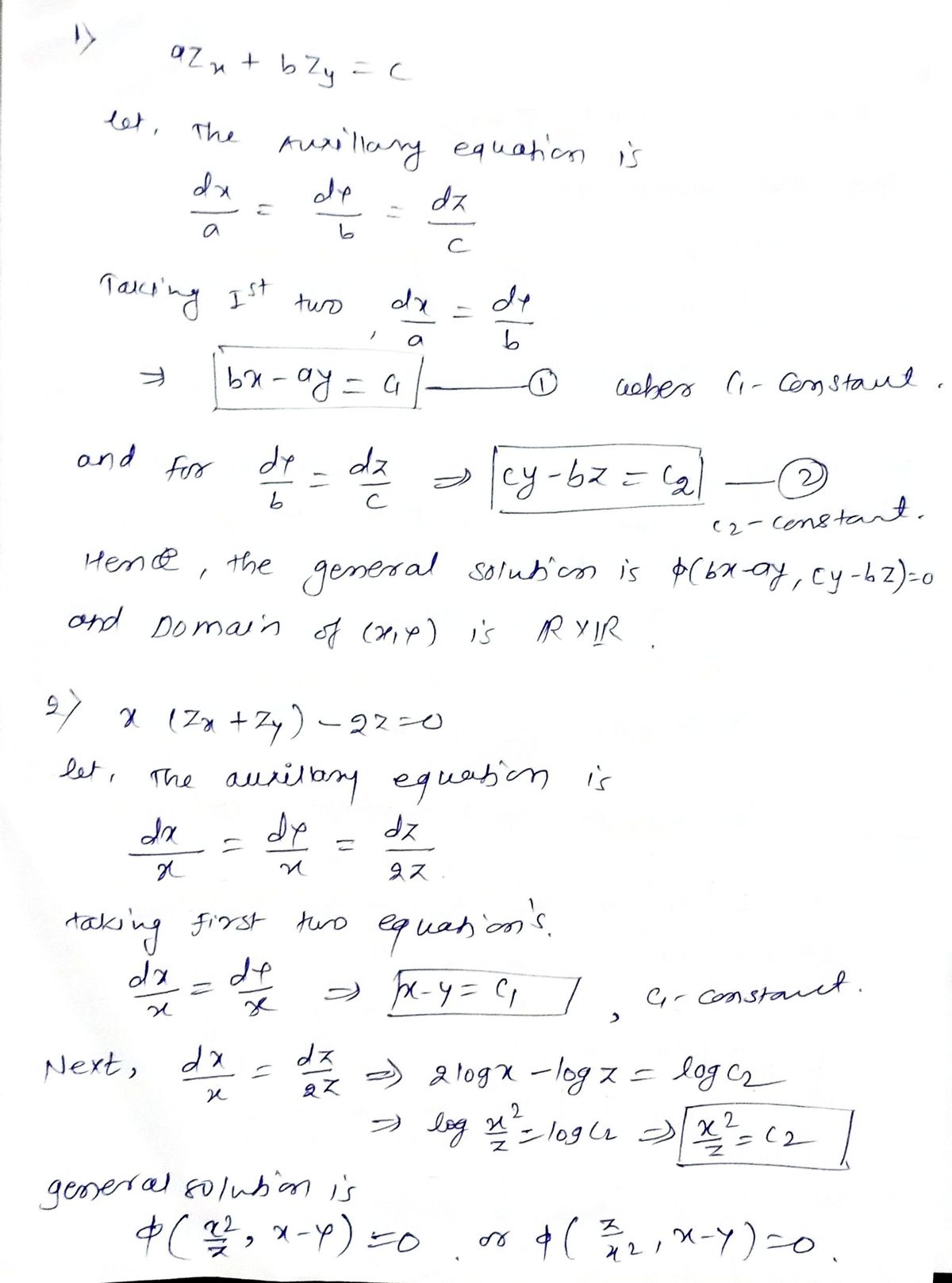 Advanced Math homework question answer, step 1, image 1