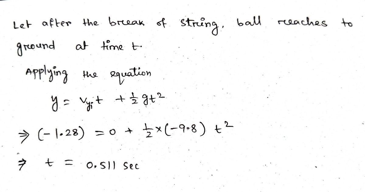 Physics homework question answer, step 1, image 1