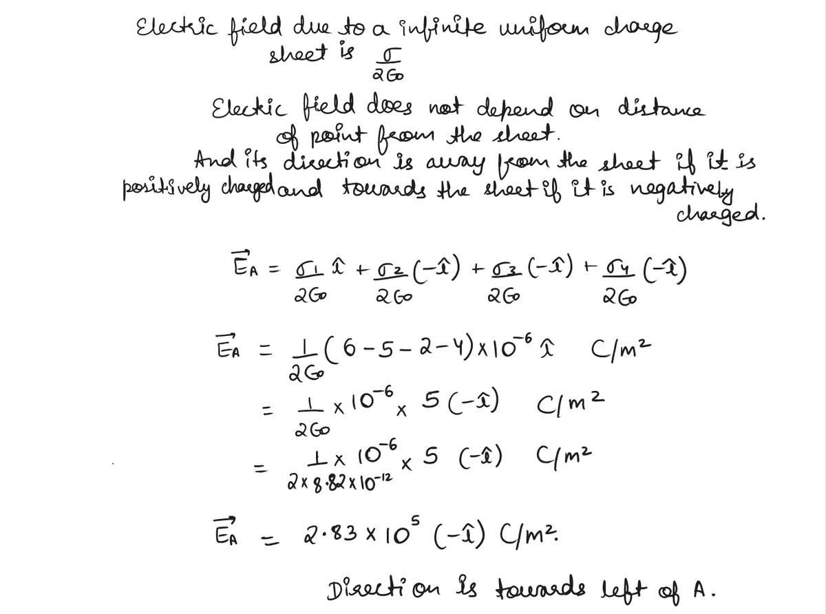 Physics homework question answer, step 1, image 1