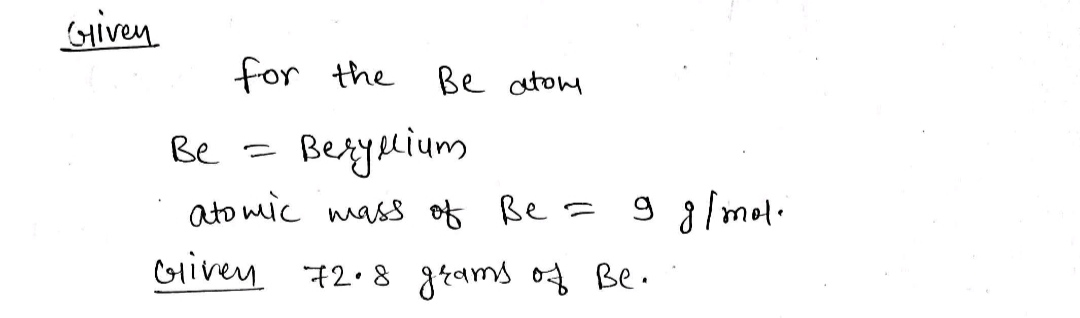 Chemistry homework question answer, step 1, image 1