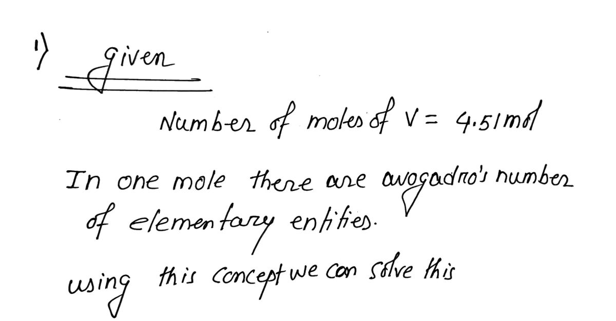 Chemistry homework question answer, step 1, image 1