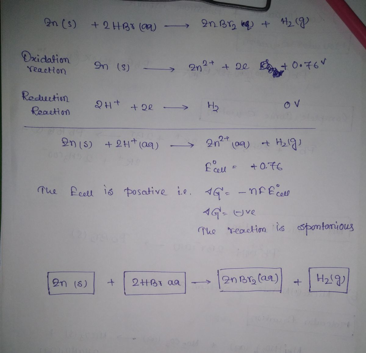 Chemistry homework question answer, step 1, image 1