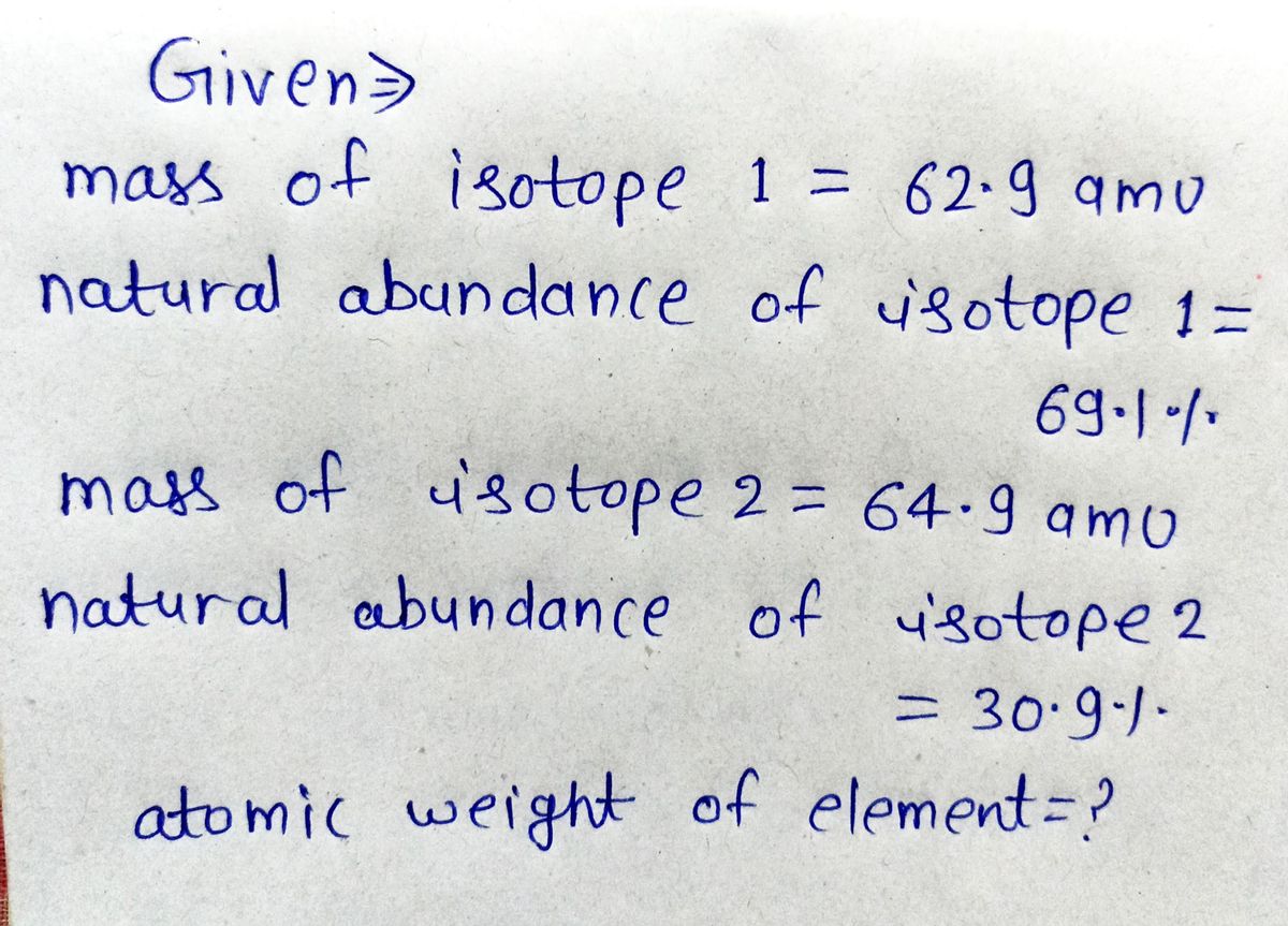 Chemistry homework question answer, step 1, image 1