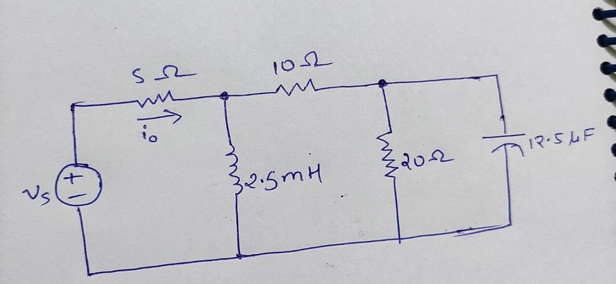 Electrical Engineering homework question answer, step 1, image 1