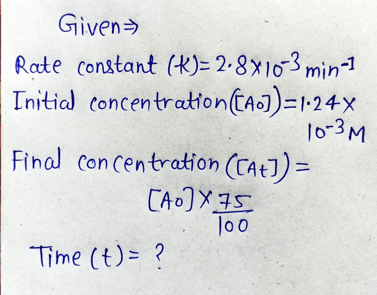 Chemistry homework question answer, step 1, image 1