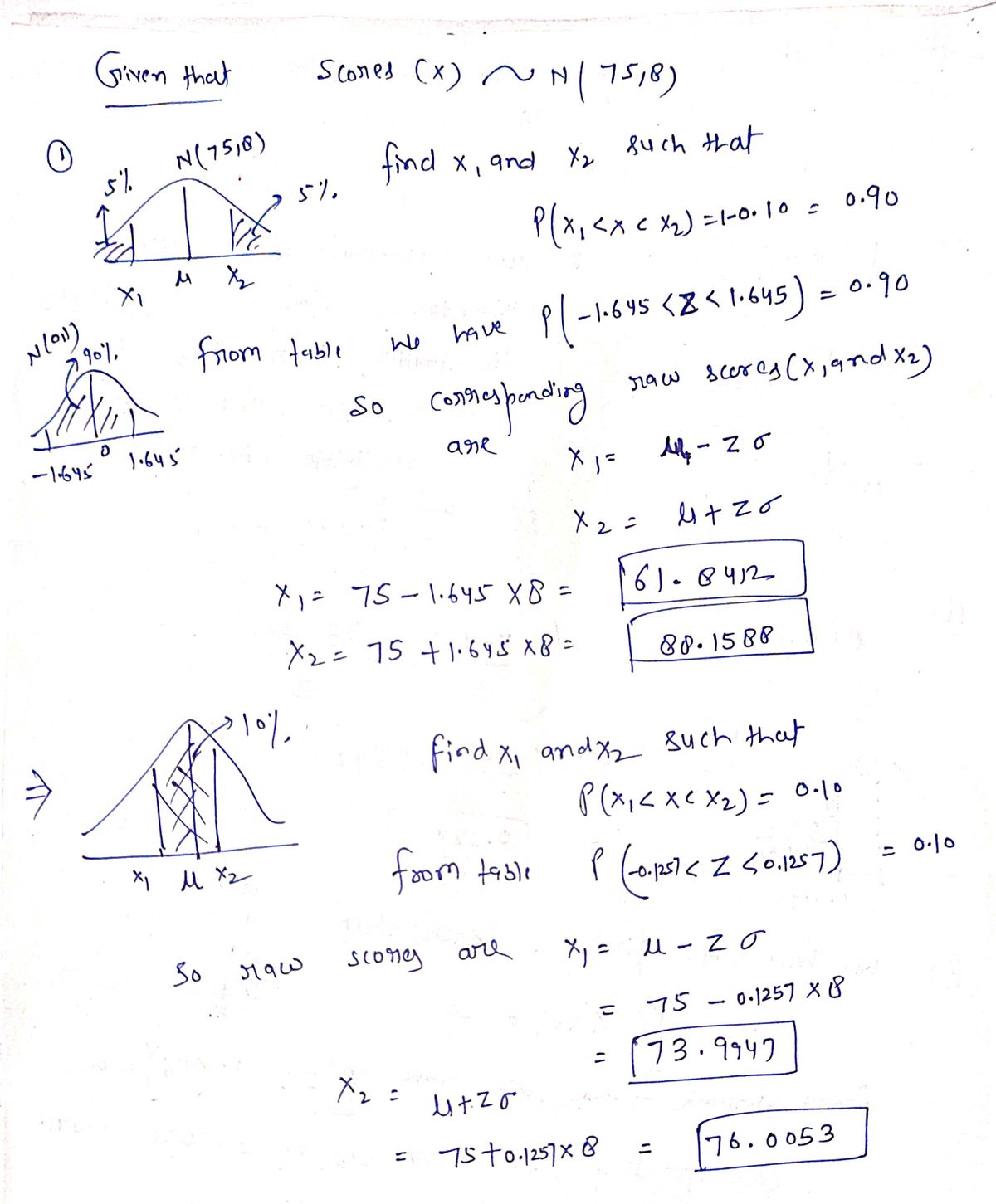 Statistics homework question answer, step 1, image 1