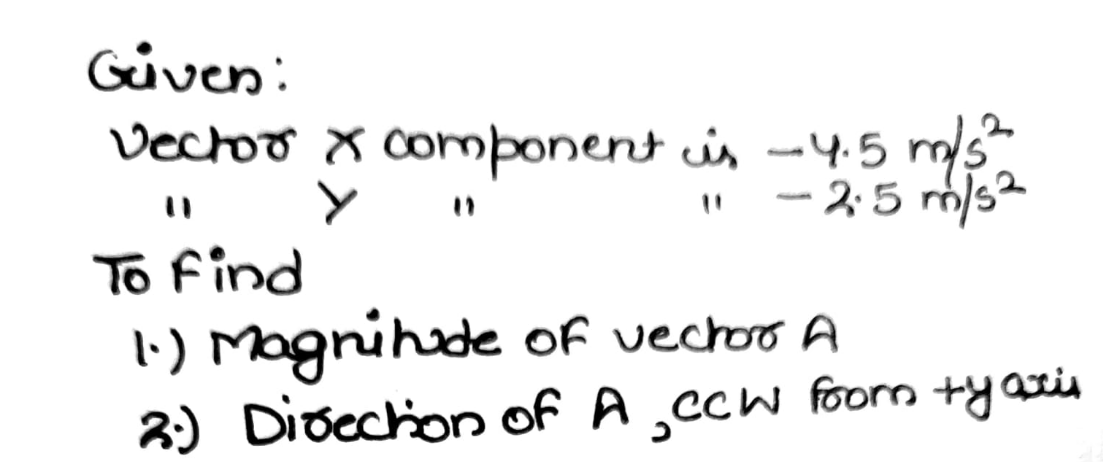 Physics homework question answer, step 1, image 1