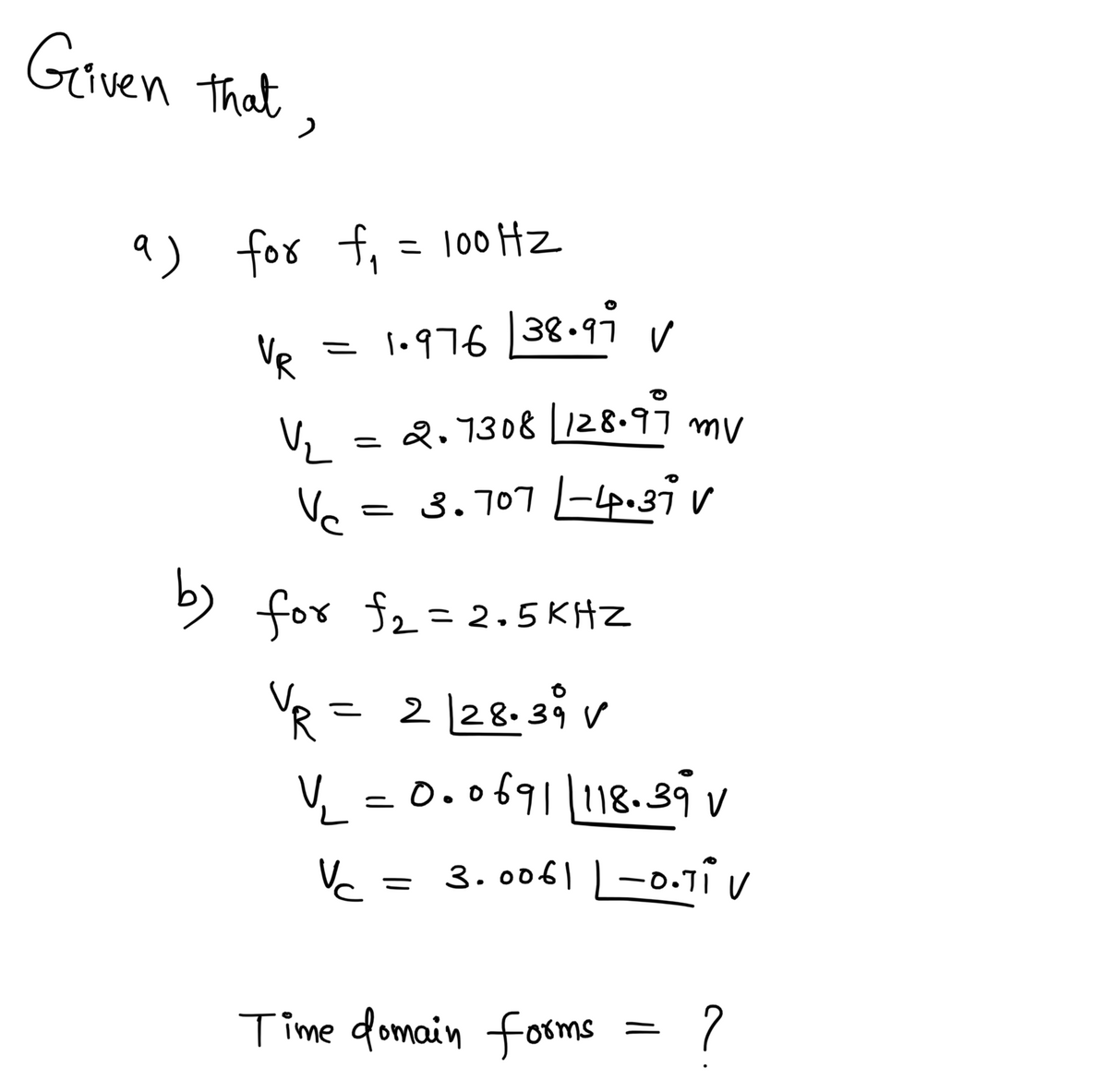 Electrical Engineering homework question answer, step 1, image 1