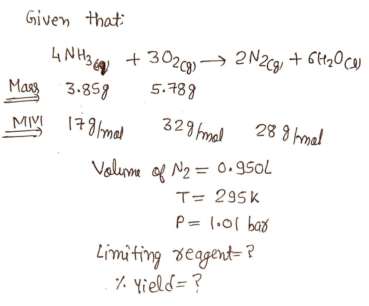 Chemistry homework question answer, step 1, image 1