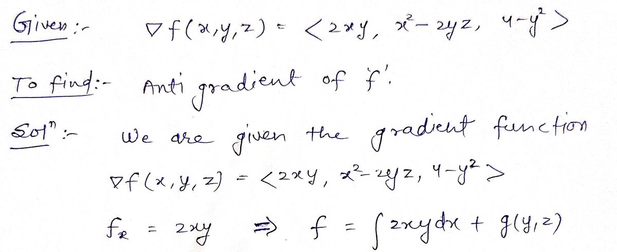 Calculus homework question answer, step 1, image 1