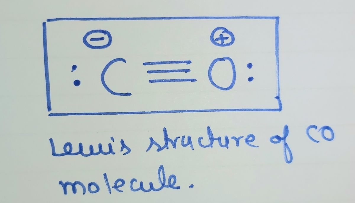 Solution for Draw the Lewis structure of CO. Include lone pairs and