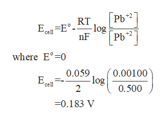 Answered: Calculate the cell potential (Ecell)… | bartleby