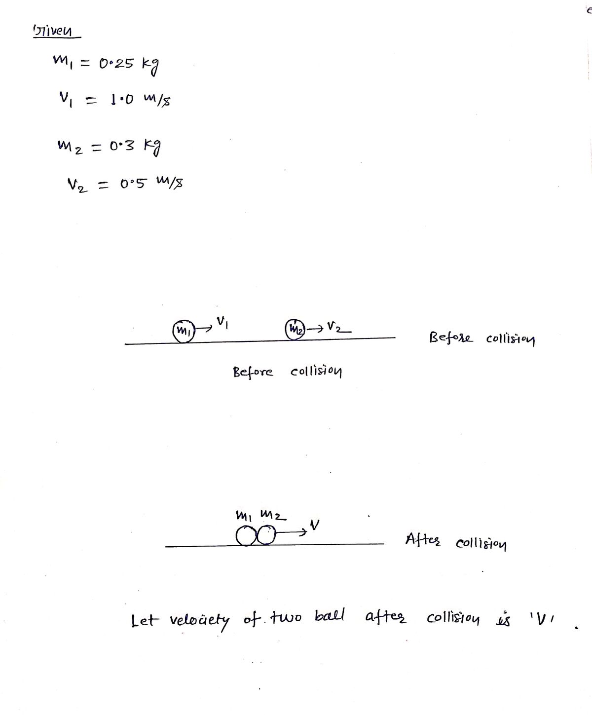 Physics homework question answer, step 1, image 1