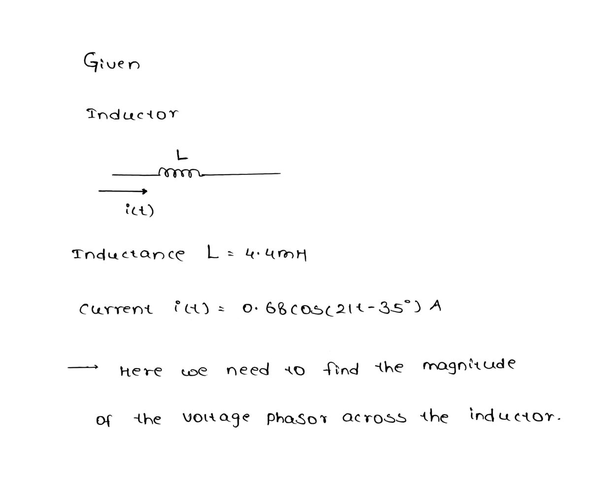 Electrical Engineering homework question answer, step 1, image 1