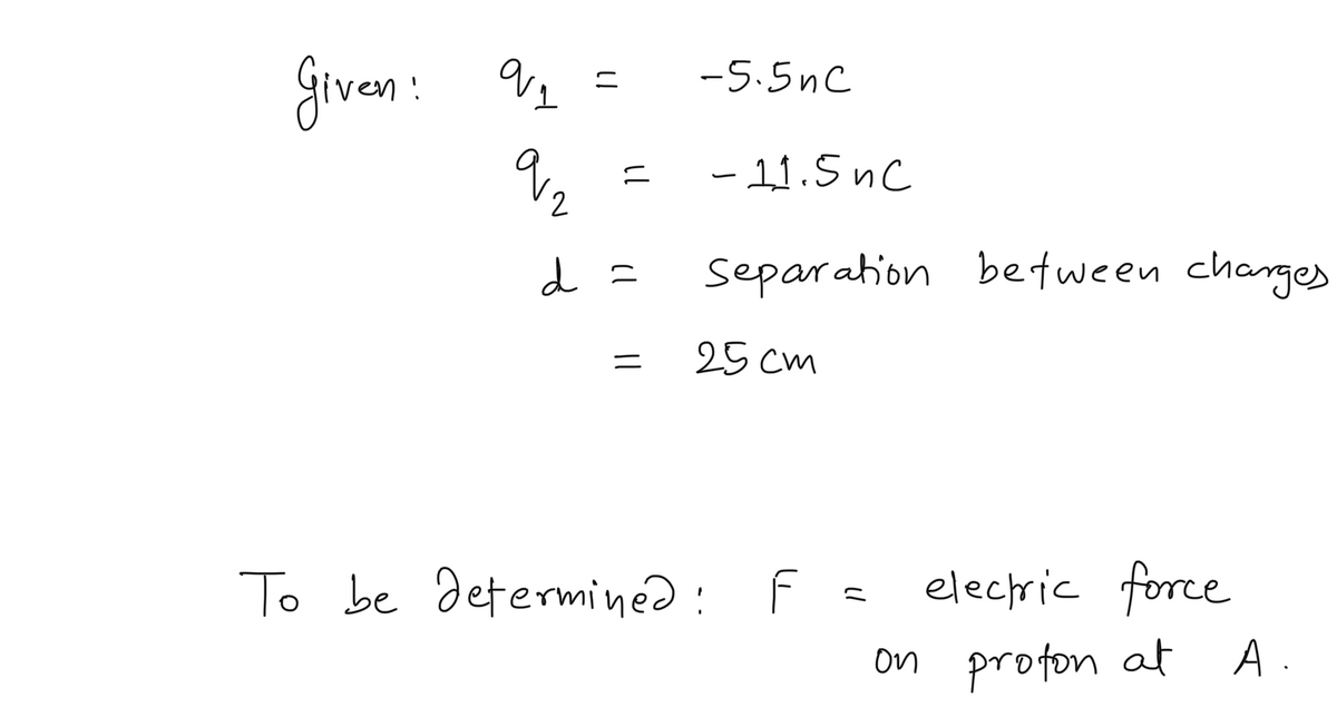 Physics homework question answer, step 1, image 1