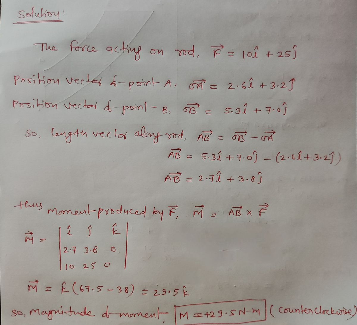 Mechanical Engineering homework question answer, step 1, image 1