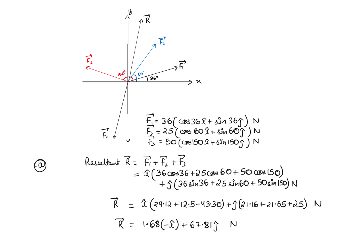 Physics homework question answer, step 1, image 1