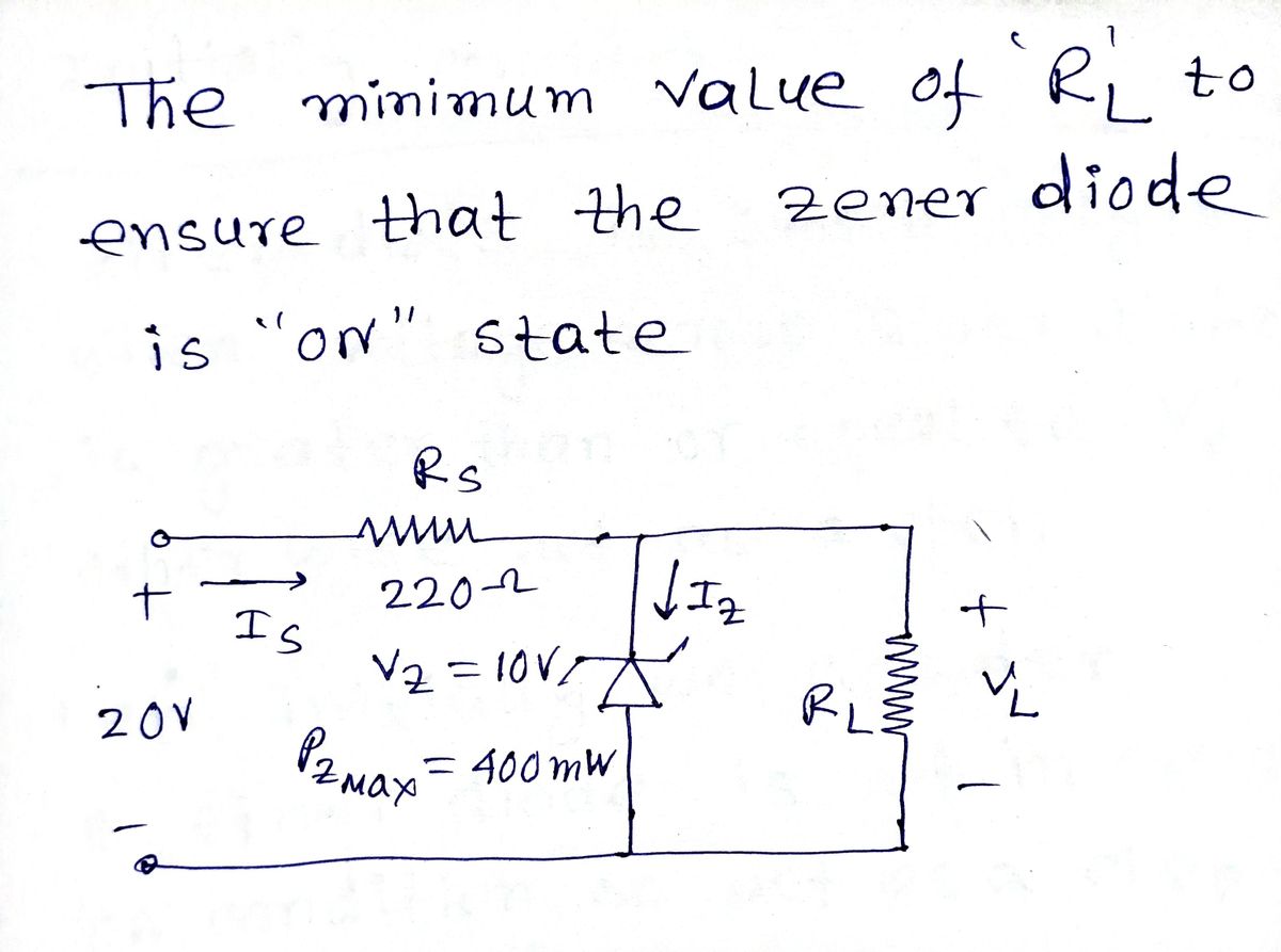 Electrical Engineering homework question answer, step 1, image 1