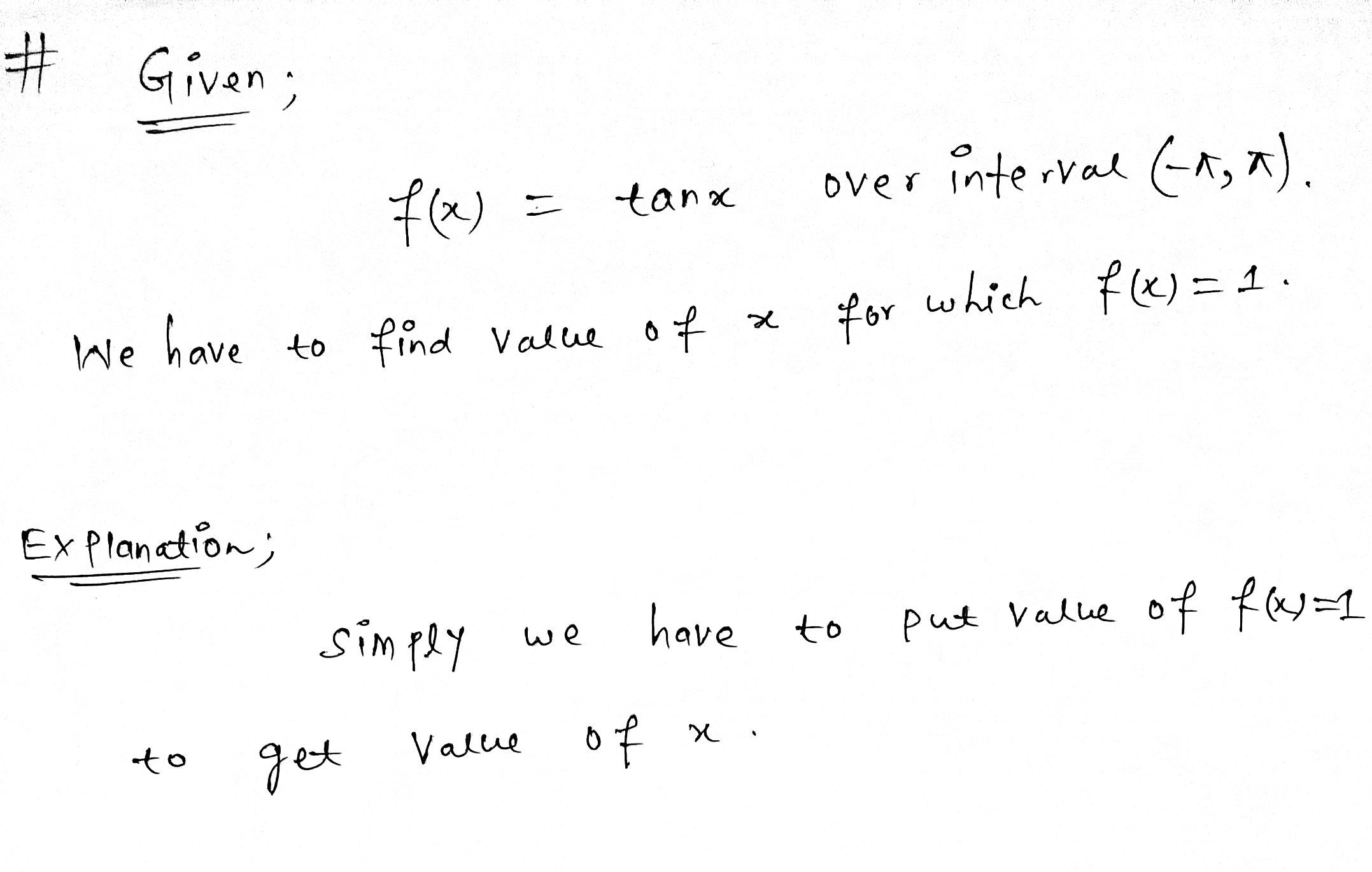 Trigonometry homework question answer, step 1, image 1